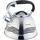 KINGHOFF KB-7048 fluitketel - 2,7L - rvs - alle warmtebronnen