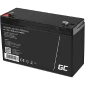Green Cell 6V 12Ah (4.6mm) 12000mAh VRLA AGM accu