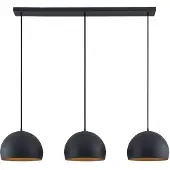 LINDBY Hanglampe , Tarjei, dimbare, Zwart, Woonkamer, Metaal, Modern