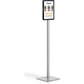 Durable Infostandaard INFO SIGN STAND BASIC met 2 magnetische infoframes DURAFRAME MAGNETIC- metaal - voor A4 formaat - antraciet/grijs