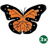 Kong crackles flutterz 3x 15,5x34,5x1,5 cm