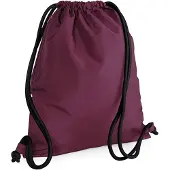 Bagbase Icon Gymsac Sporttas - 11 Liter Burgundy