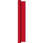 Duni Dunisilk Tafellaken op Rol Red 118x500cm