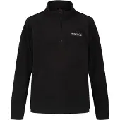 Regatta - Kids' Hot Shot II Half Zip Fleece - Fleecevest 14 Years, zwart