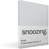 Snoozing flanel kussenslopen (set van 2)