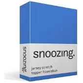 Snoozing jersey stretch topper hoeslaken