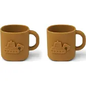 Liewood Chaves Cup Drinkbeker Met Handvaten | Golden Caramel