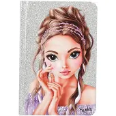 TOPModel notitieboek met potlood GLITTER QUEEN