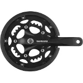 Shimano FC-RS200 Crankstel 50/34T – 2x8-speed – 170 mm – Vierkante As – Zwart