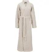 Linnick Wafel Badjas Kuitlengte - sand - M