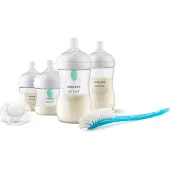 Philips AVENT Natural Response Fles - Startersset voor pasgeboren baby's SCD657/11 - Babyflessen met Anti-Koliek Speen