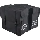 Voltano Dubbele Fietstas XL - Zwart - 48 Liter