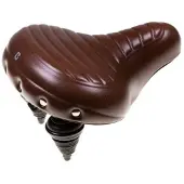 Dongfanghong Cycle Parts zadel wave bruin, zonder strop