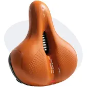 Voltano Fietszadel Met Gelpads - Bruin