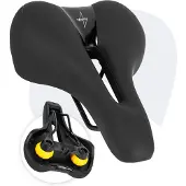 Voltano Fietszadel Elegance - Zwart - Dames - Gel Zadel