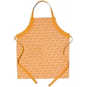 HEMA Keukenschort - chambray katoen - okergeel croissant (okergeel)