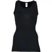 Engel - Women's Ärmellos Long-Shirt - Ondergoed 34/36, zwart