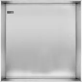 Looox Colour BoX inbouwnis - 60x30x10cm - RVS geborsteld cbox60rvs