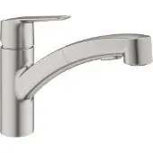 GROHE Start Keukenmengkraan Lage Uitloop Uittrekbare Dual Spray