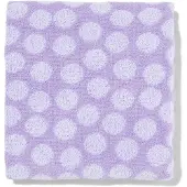 HEMA Keukendoek 50x50 katoen lila met stippen (lila)