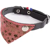 Martin halsband kat miami rood/zwart