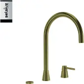 Selsiuz 3-in-1 kokend water kraan met single boiler goud