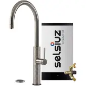 Selsiuz 3-in-1 kokend water kraan met combi extra boiler RVS