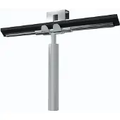 Guido Gusto Douchewisser inclusief ophangsysteem 25cm chroom