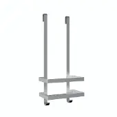 Guido Gusto Doucherek en shampoohouder 52cm rvs