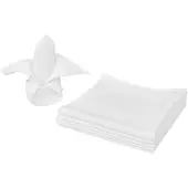 vidaXL Servetten wit 100 stuks 50 x 50 cm