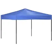 vidaXL Partytent inklapbaar 3x3 m blauw