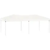 vidaXL Partytent inklapbaar 3x6 m wit