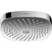 Hansgrohe Croma Select E - Hoofddouche, 18 cm, 2jet, chroom 26524000