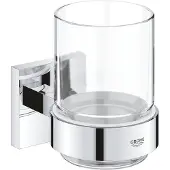 GROHE Start Cube Glas met houder - chroom 41097000