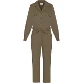 Sisters point ESPA-JU Dames Jumpsuit - Khaki - Maat S