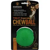 Starmark voerbal treat dispensing chew ball Medium 7x7x7 cm