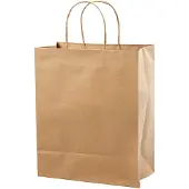 Creativ Company Papieren Zakken, H: 33 cm, B: 26x13 cm, 125 gr, Bruin, 10 Stuk