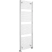 Aqualine Orbit gebogen design radiator 60x185cm wit 1148Watt
