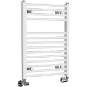 Aqualine Orbit gebogen design radiator 50x64cm wit 360Watt