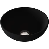 Sjithouse Furniture moon ronde waskom 27cm mat zwart