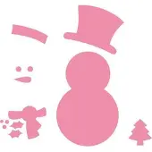 Marianne Design Collectables Snowman COL1332