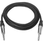 VivoLink Mono audio jackkabel (M) naar mono jack (M) 1 m - - Zwart - 94% koper