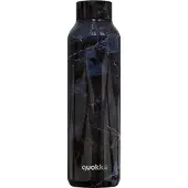 Quokka drinkfles RVS Solid Black Marble 630 ml