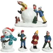 EDM Sneeuwbol Kerstfiguur