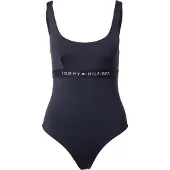 Tommy Hilfiger Underwear Badpak donkerblauw / vuurrood / wit