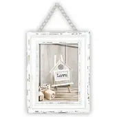 Zep Houten Fotolijst SY957W Rivoli Wit 13x18cm