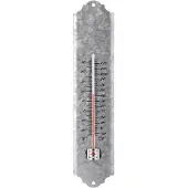 Esschert Design wandthermometer 30 cm schrootzink oz10