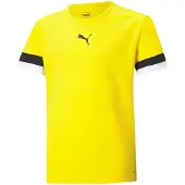 Puma Functioneel shirt geel / zwart / wit