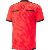 Puma Mannen, Sportief shirt, teamLIGA Scheidsrechter Jersey (3XL), Rood, 3XL