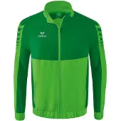 Erima Sportjas 'Six Wings' zilvergrijs / groen